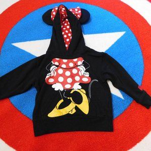 Disney Parks Girl Minnie Mouse Hoodie